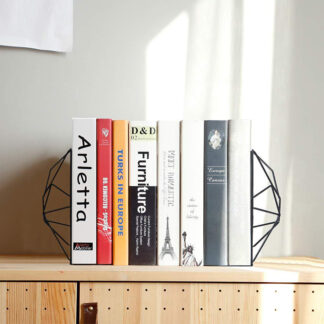 1 Pair Book Stand Holder Metal Bookends