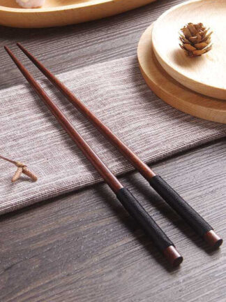 Japanese Natural Chestnut Wood Sushi Chopsticks