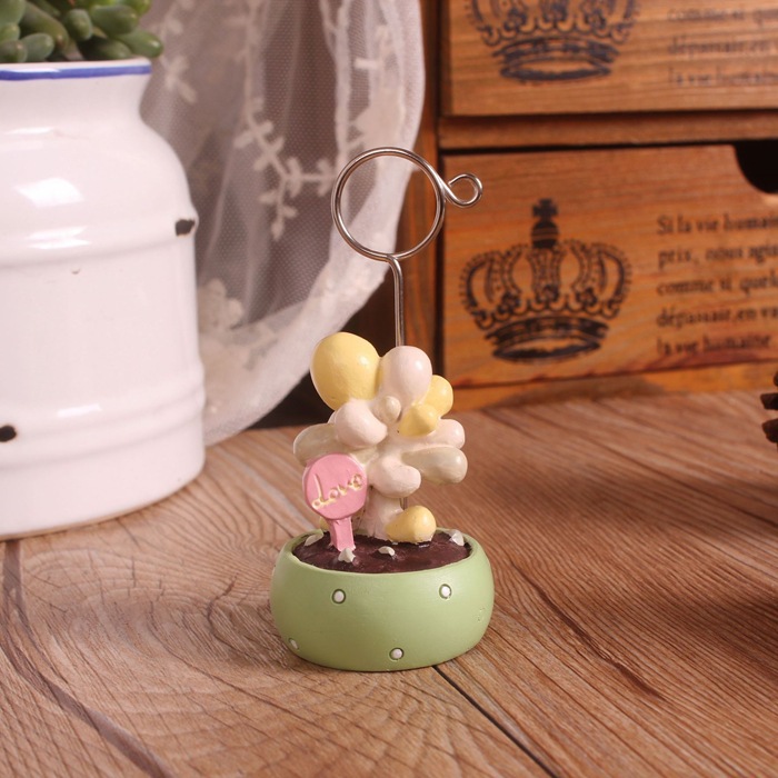 1 Piece Resin Kawaii Cactus Plants Photo Clip - Image 5