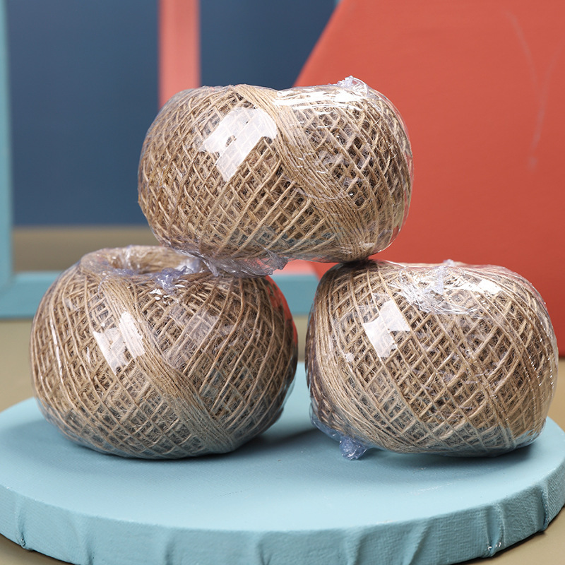 100M Handmade Jute Rope Cords Photo Hanging String - Image 4