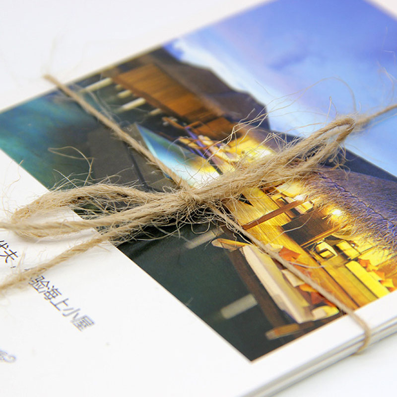 100M Handmade Jute Rope Cords Photo Hanging String - Image 6