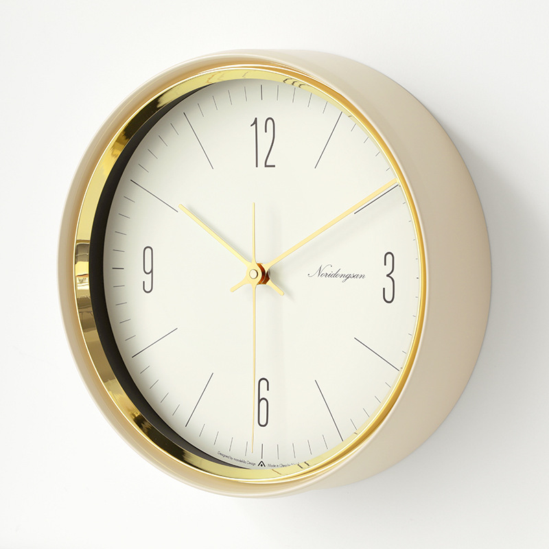 12-Inch Nordic Light Luxury Wall Clock