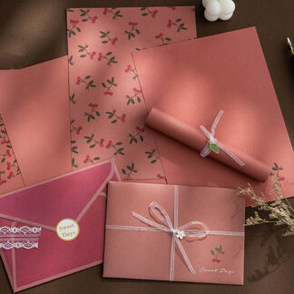 12PCS Vintage Floral Envelopes