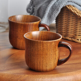 Characteristic Solid Wood Cup For Kitchen Living Room