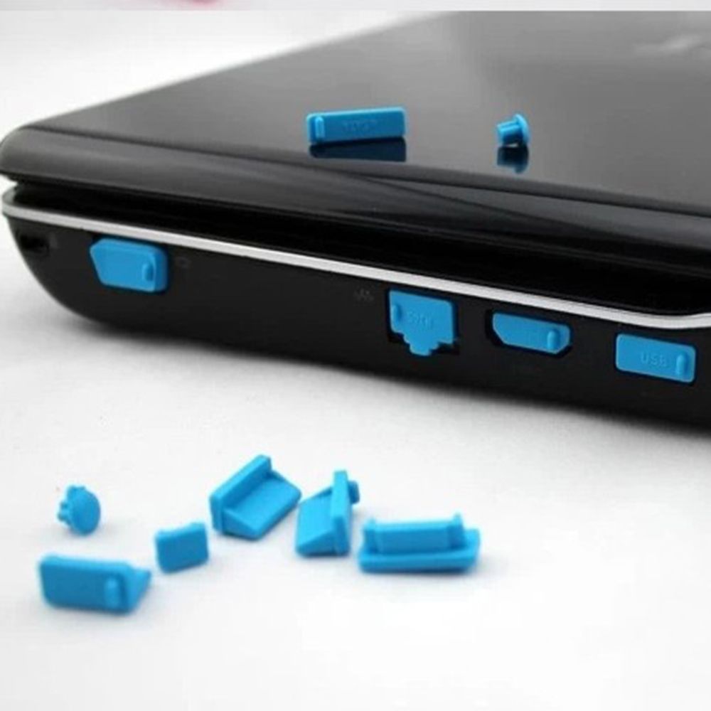 16pcs Colorful Universal RJ45 Interface HDMI Stopper Computer Accessories - Image 2