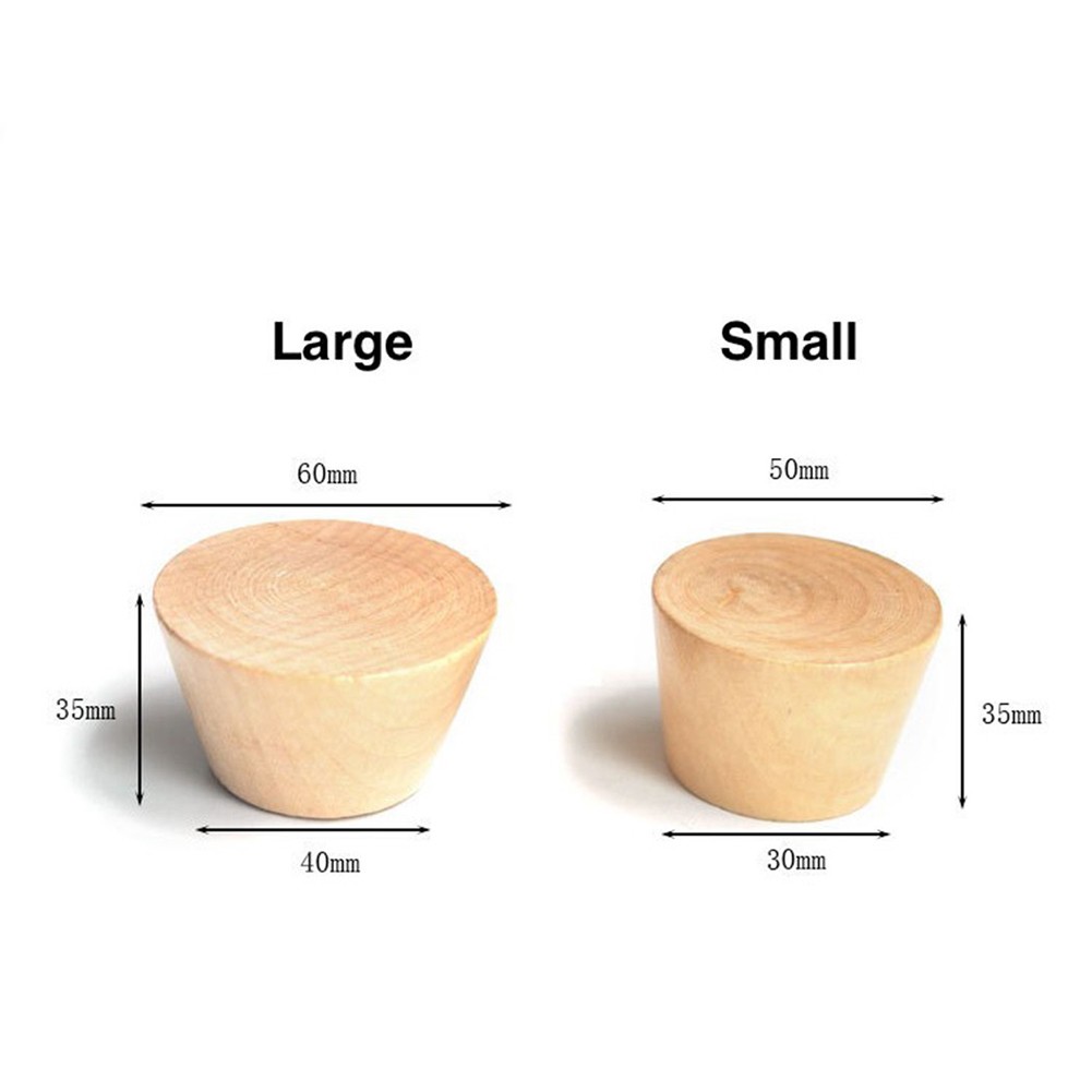 Round Clothes Hanger Natural Wood Wall Racks - Image 8