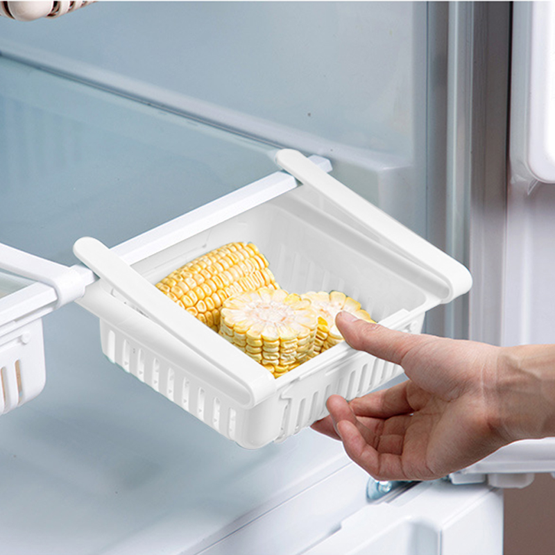 Refrigerator Storage Rack Fridge Plastic Organizer - Image 2