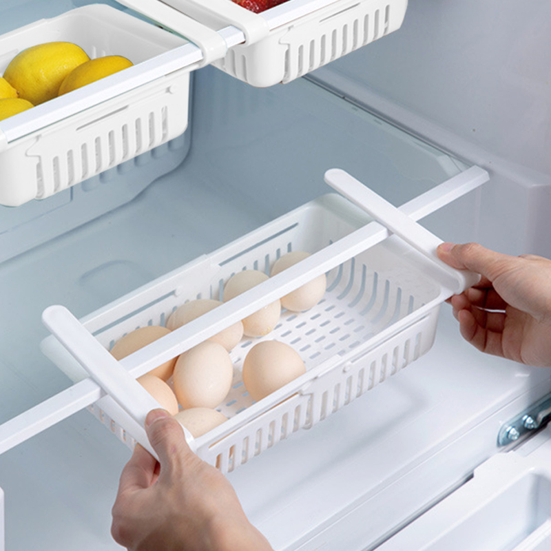 Refrigerator Storage Rack Fridge Plastic Organizer - Image 3