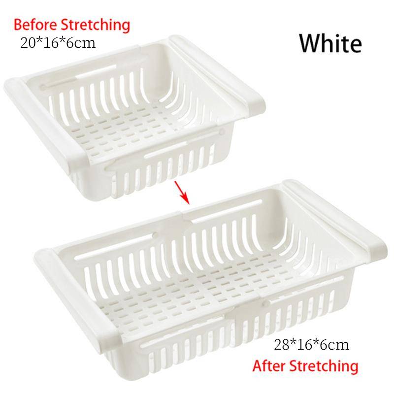 Refrigerator Storage Rack Fridge Plastic Organizer - Image 6