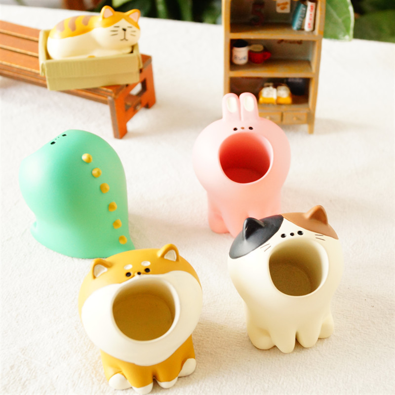 1Pc Cartoon Single Pen Holder