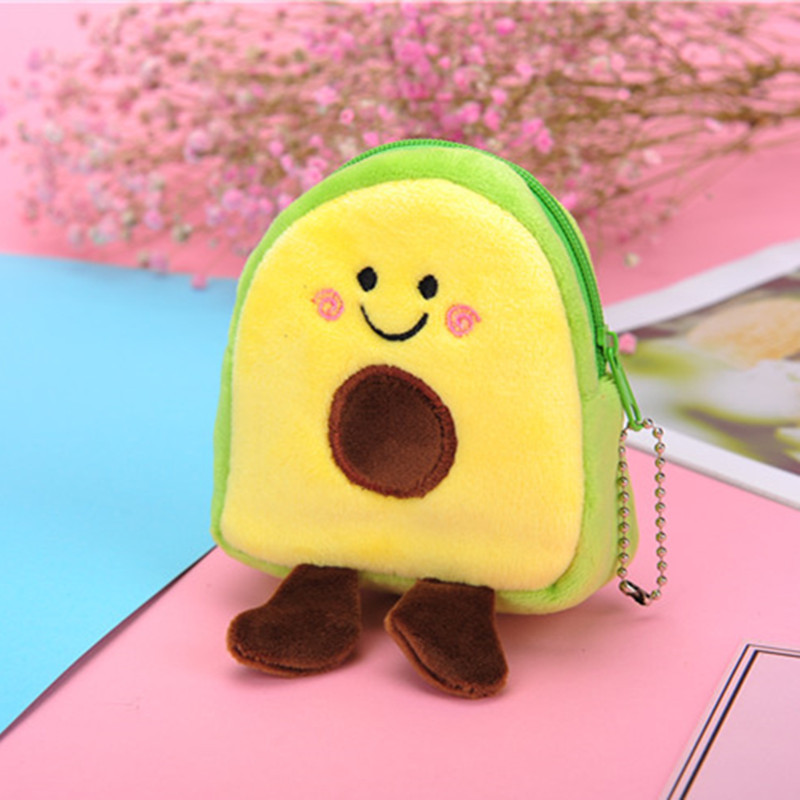 Lovely Fruit Avocado Shape Wallet Coin Purse - Image 5