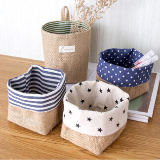 1pcs Home Decor Stripe Hanging Pocket