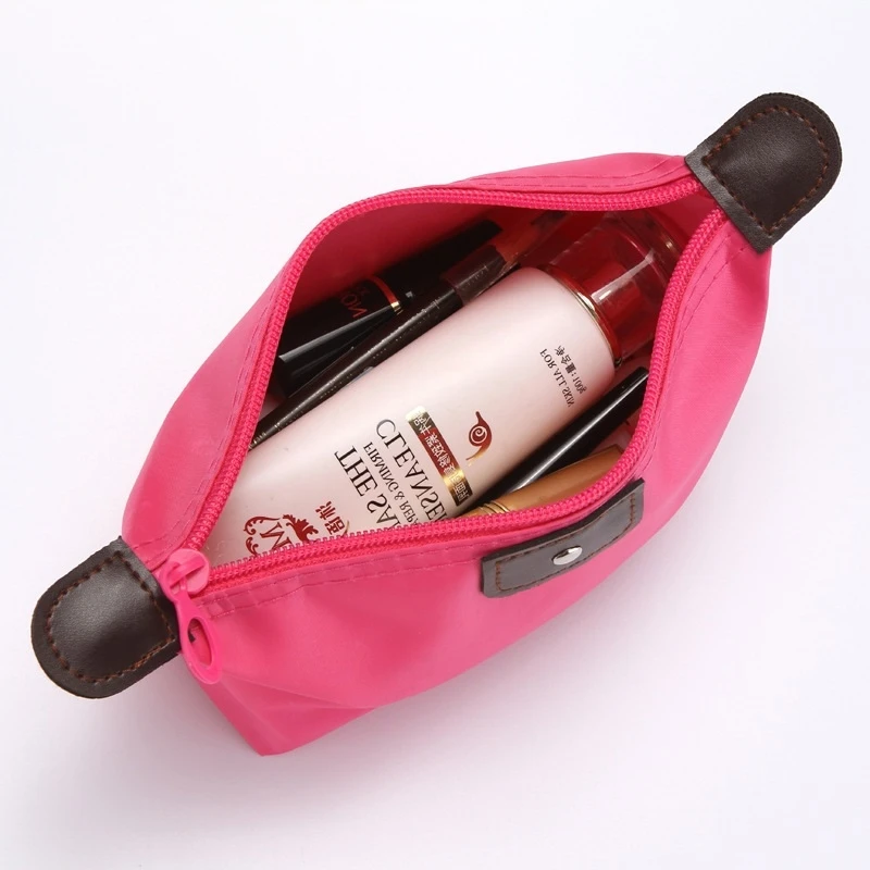 Women Cosmetic Bag Fashion Travel Makeup Bag, Pink - Image 2