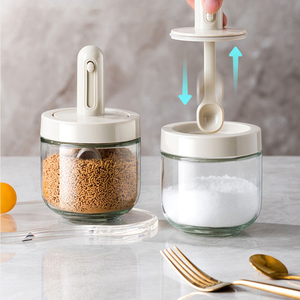 2PCS Seasoning Condiments Holder Spice Storage Bottle - Image 5