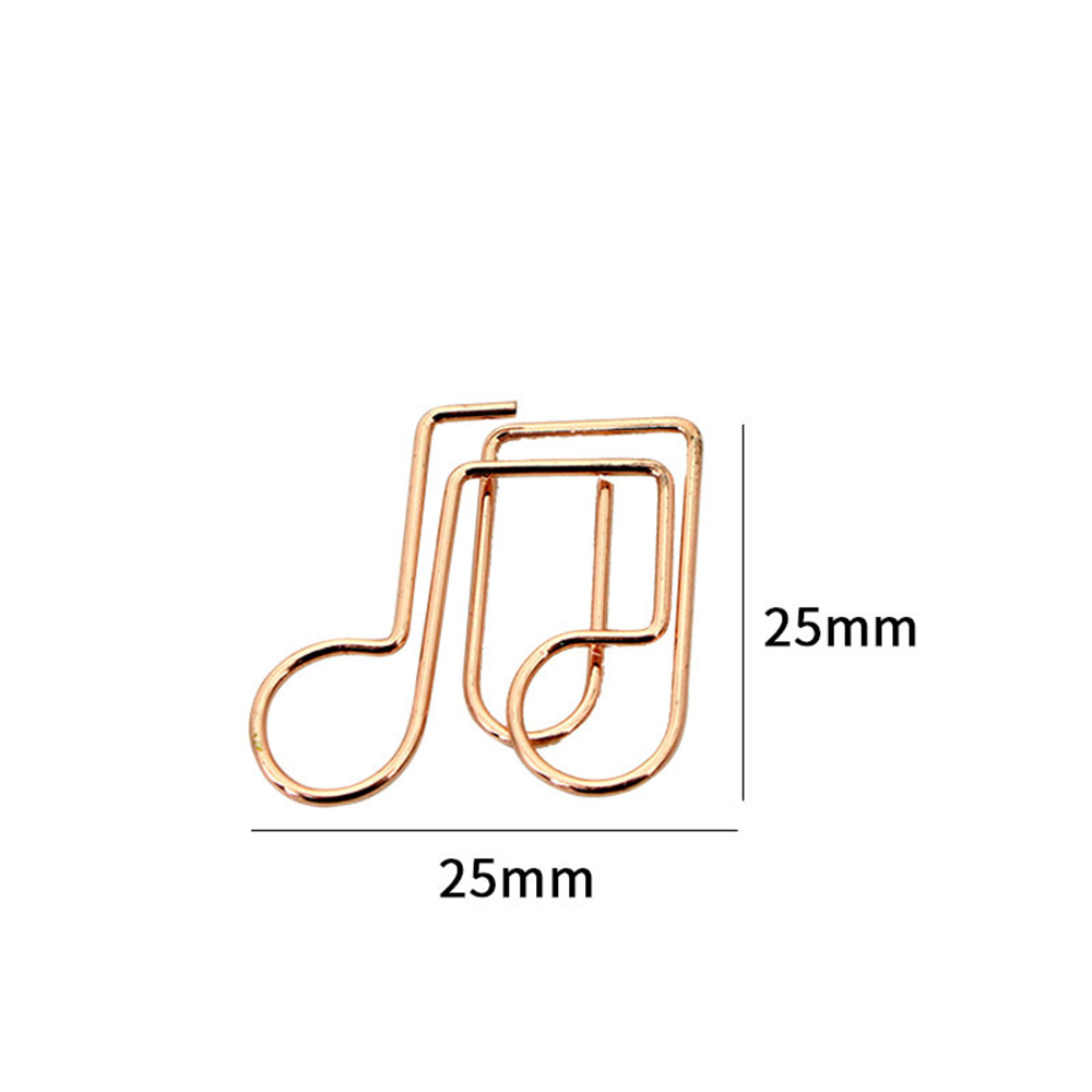 4PCS Music Note Rose Clips - Image 6