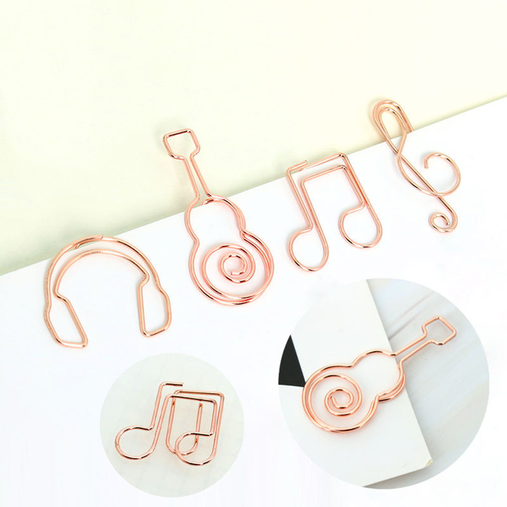 4PCS Music Note Rose Clips - Image 3