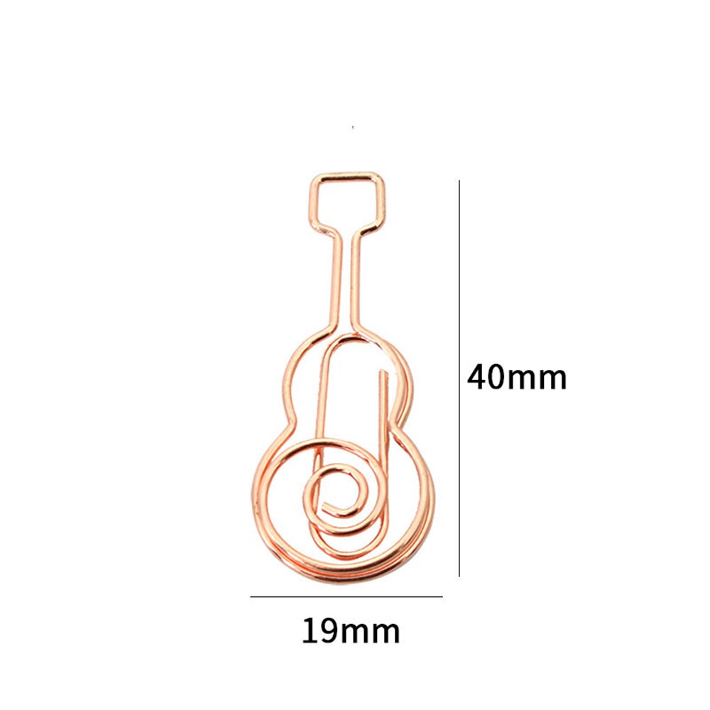 4PCS Music Note Rose Clips - Image 4