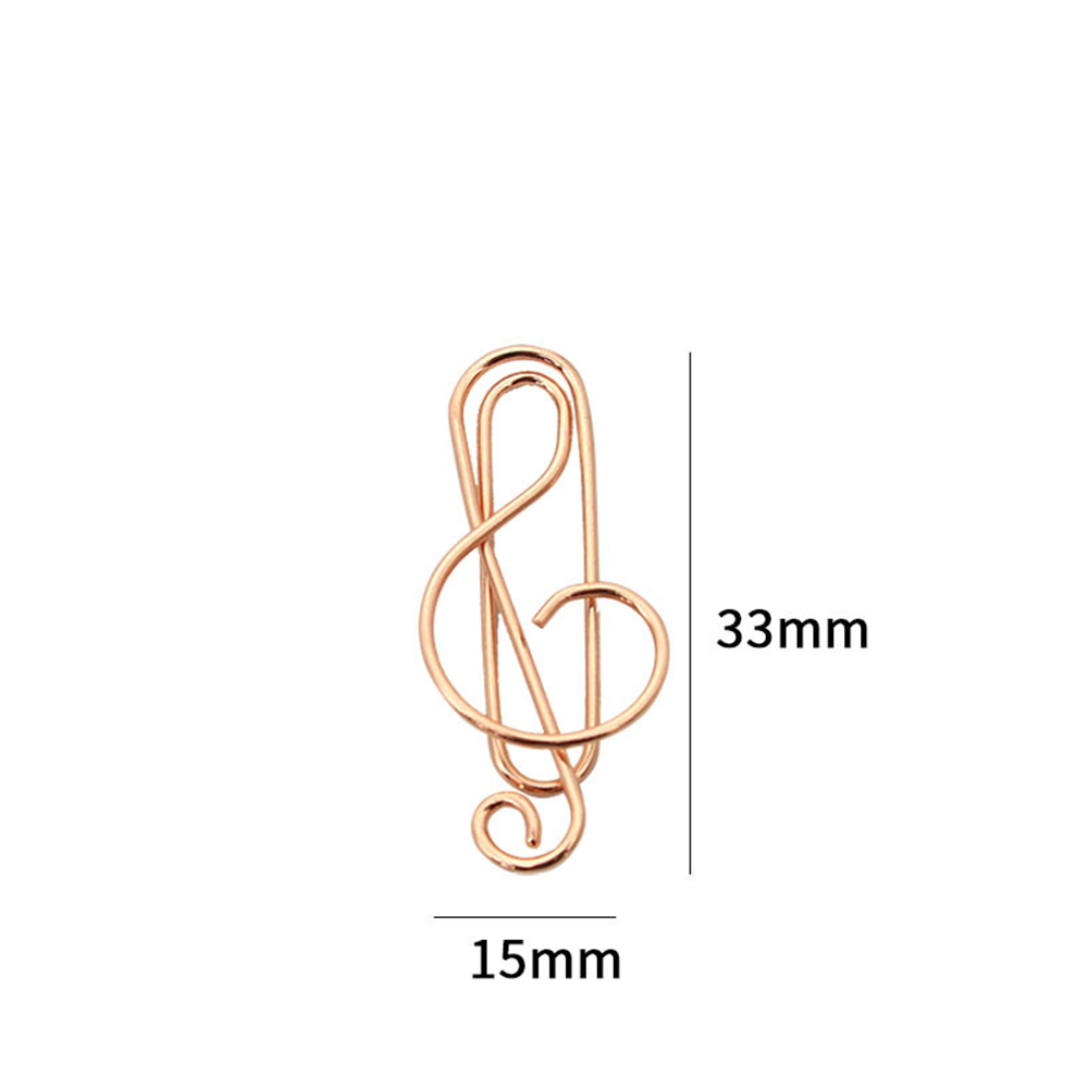 4PCS Music Note Rose Clips - Image 5