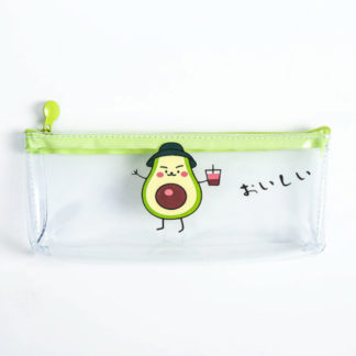Cute Avocado School Pencil Box