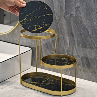 3 Tier Nordic Organizer Rack Luxury Bathroom