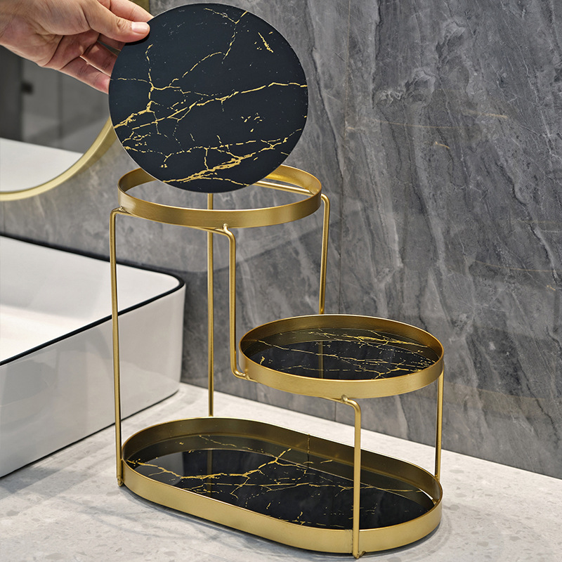 3 Tier Nordic Organizer Rack Luxury Bathroom