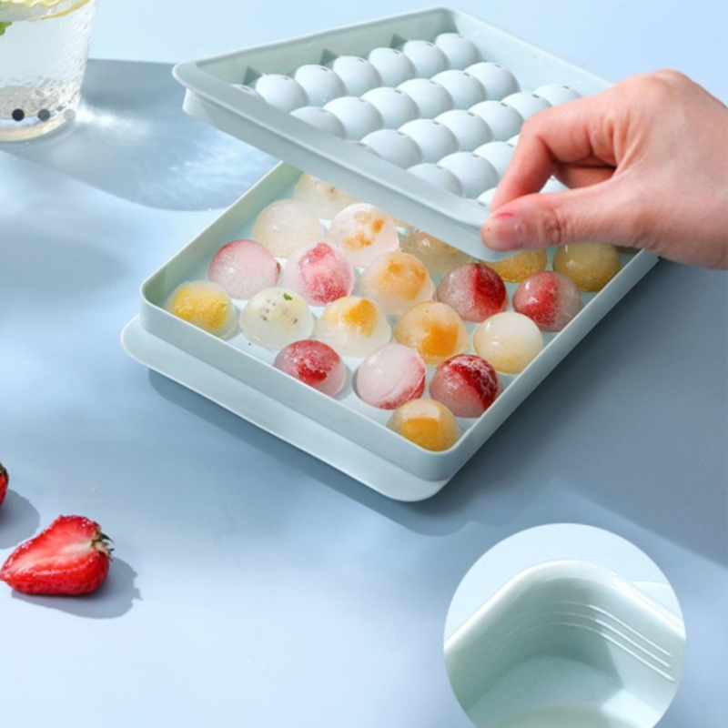 33 Boll Hockey PP Mold Frozen Popsicle Ice Cube Tray - Image 2