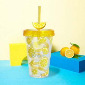 380ml Straw Water Bottles Plastic Sippy Cup
