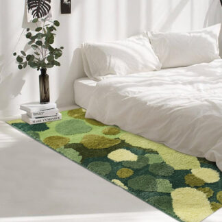3d Stereo Moss Area Rug For Living Room