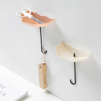 Mini Lovely Umbrella Shape Hook Wall Hanger