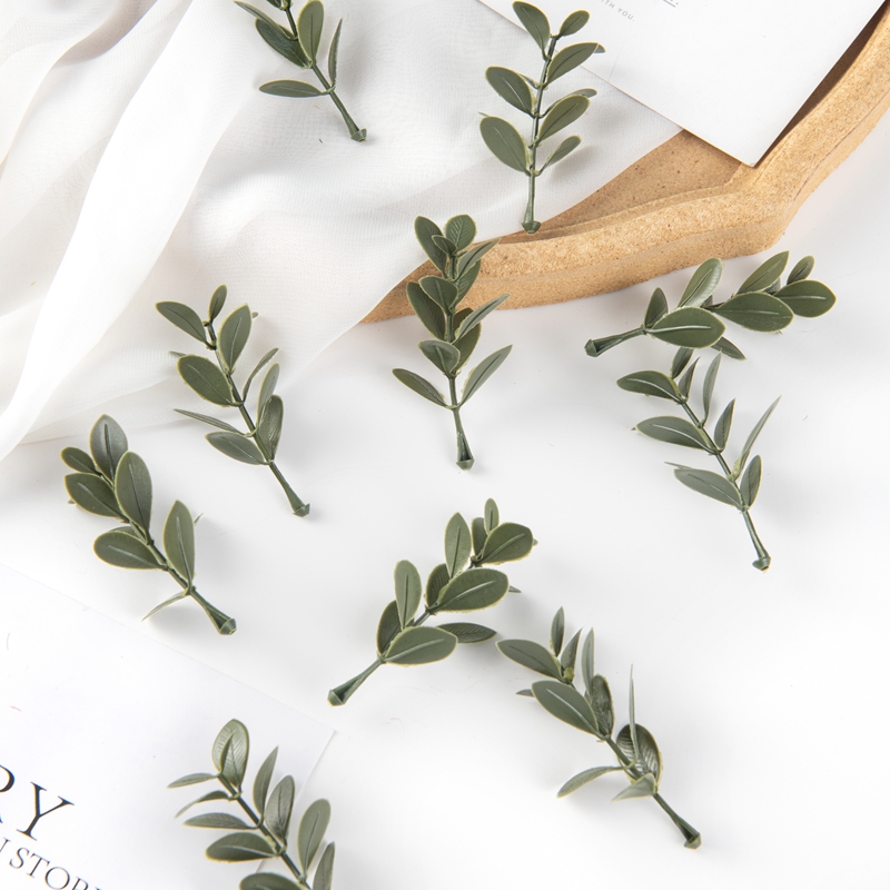 Artificial Leaf Accessories Decorative Flowers Wreath, 50 PCS