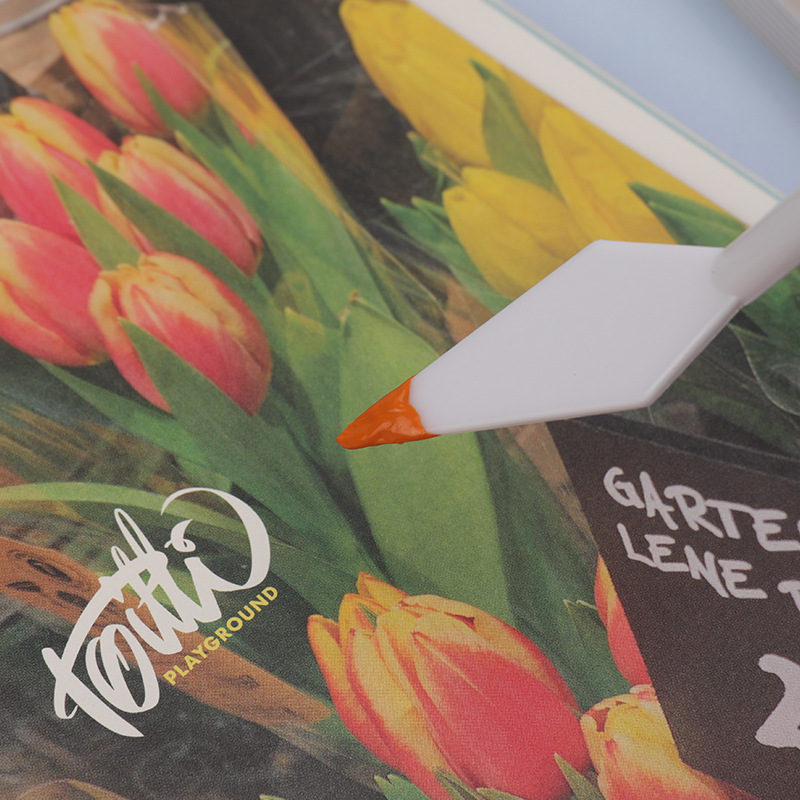 7PCS/Set Plastic Spatula Palette Oil Painting Accessories - Image 2