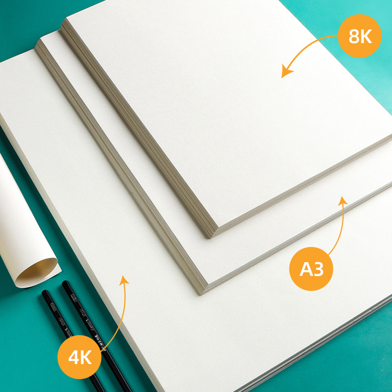 Professional Sketch Paper Thickened Hand-Painted Drawing - Image 5