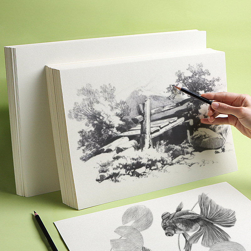 Professional Sketch Paper Thickened Hand-Painted Drawing