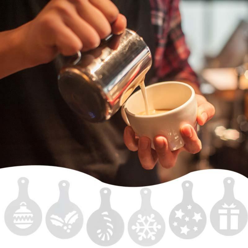 8PCS New Drawing Mold Coffee - Image 2