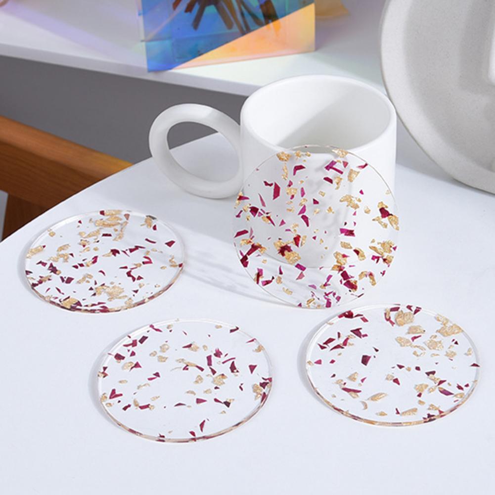 Acrylic Cup Coaster Nordic Style, 1-Pcs