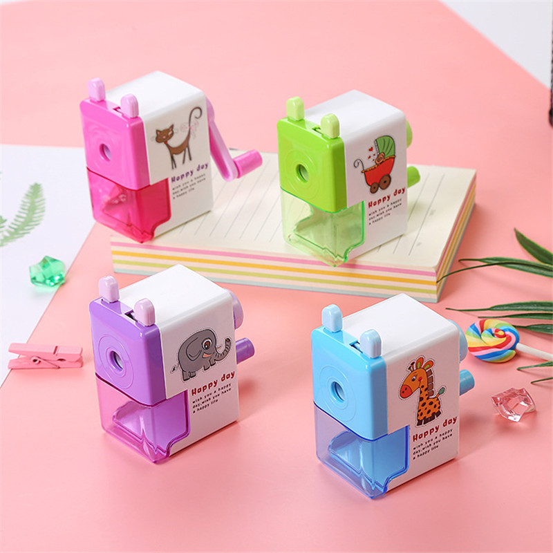 Animal Cartoon Hand Pencil Sharpener Tool - Image 3