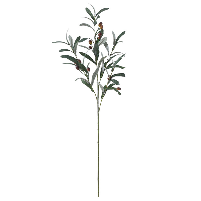 Artificial Olive Green Leaves Tree Branches - Image 6