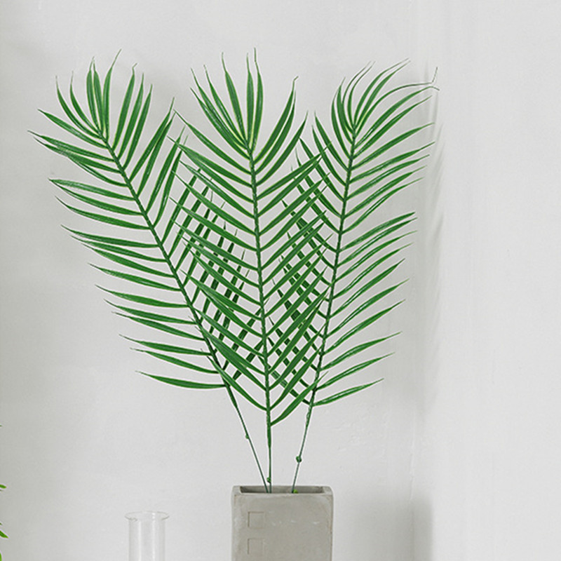 3PCS Artificial Tropical Palm Tree Leaves - Image 2