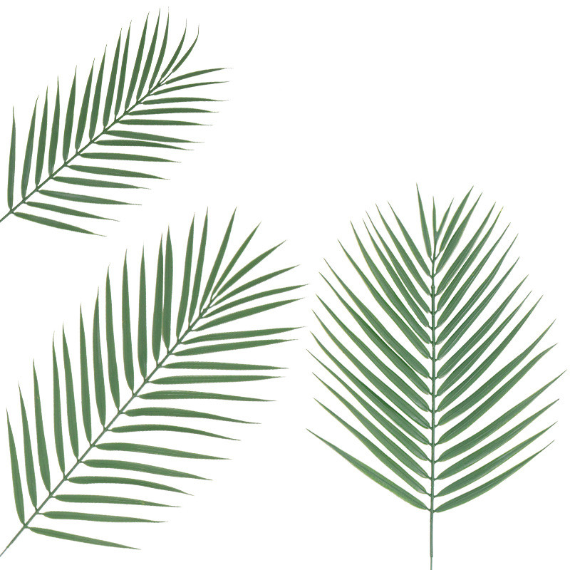 3PCS Artificial Tropical Palm Tree Leaves - Image 5