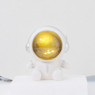 Astronaut Night Light Piggy Bank Lamps Creative