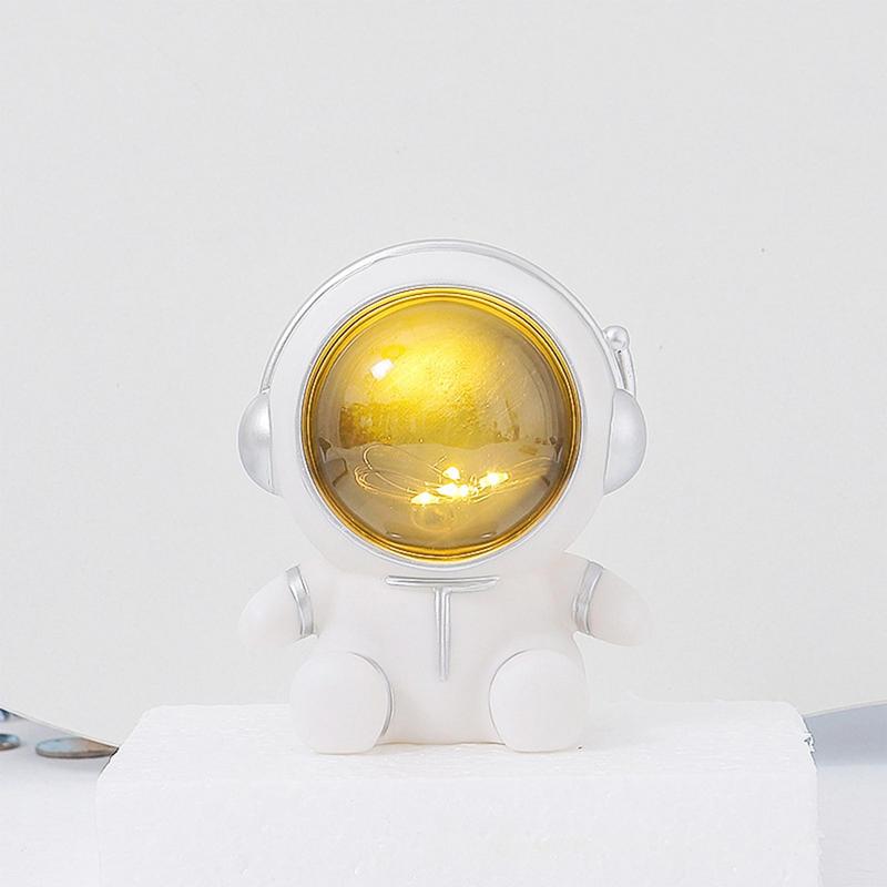 Astronaut Night Light Piggy Bank Lamps Creative