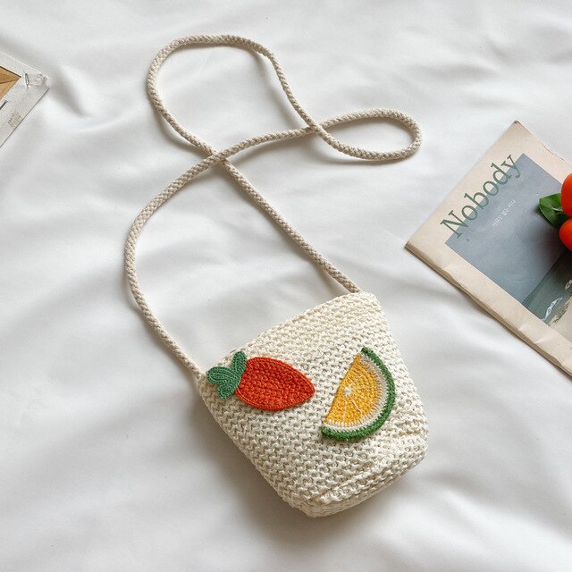 Baby Shoulder Bags Cute Lemon Messenger Bag