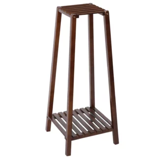 Bamboo 2-Tier Tall Plant Stand Pot Holder