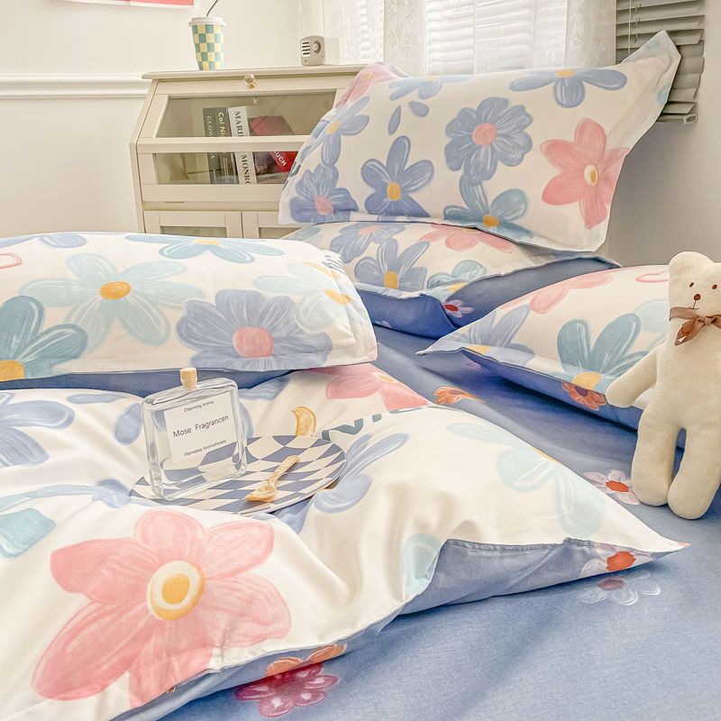 Colorful Floral Duvet Cover Set, Double Size - Image 3