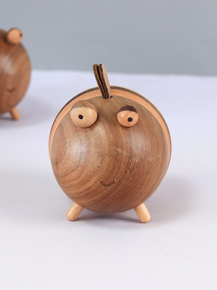 Wooden Toothpick Holder Creative Bee Shape - Image 5