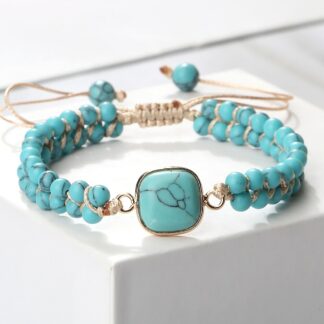 Bohemian Bracelet Charm Semi-precious Stones