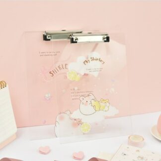 Cartoons Series Writing Board Clip Kids Stationery