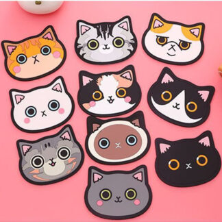 Cat Shaped Heat-resistant Silicone Cup Coaster