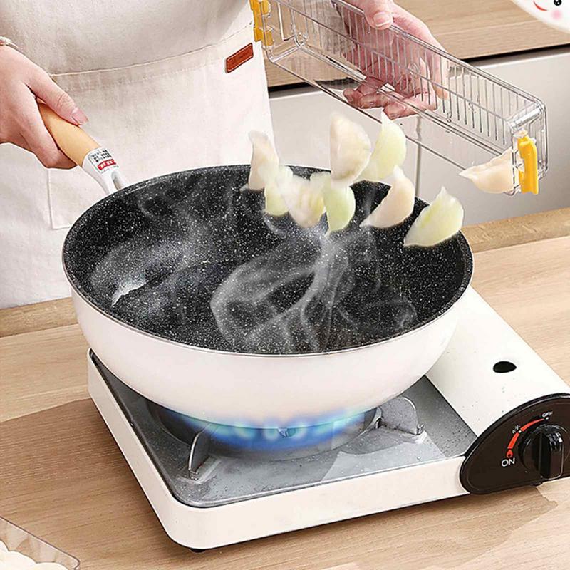 2-Tier Clear Dumpling Storage Box Stackable Container - Image 5