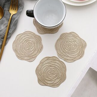 Coffee Cup Coaster PVC Pad Slip Insulation Pad